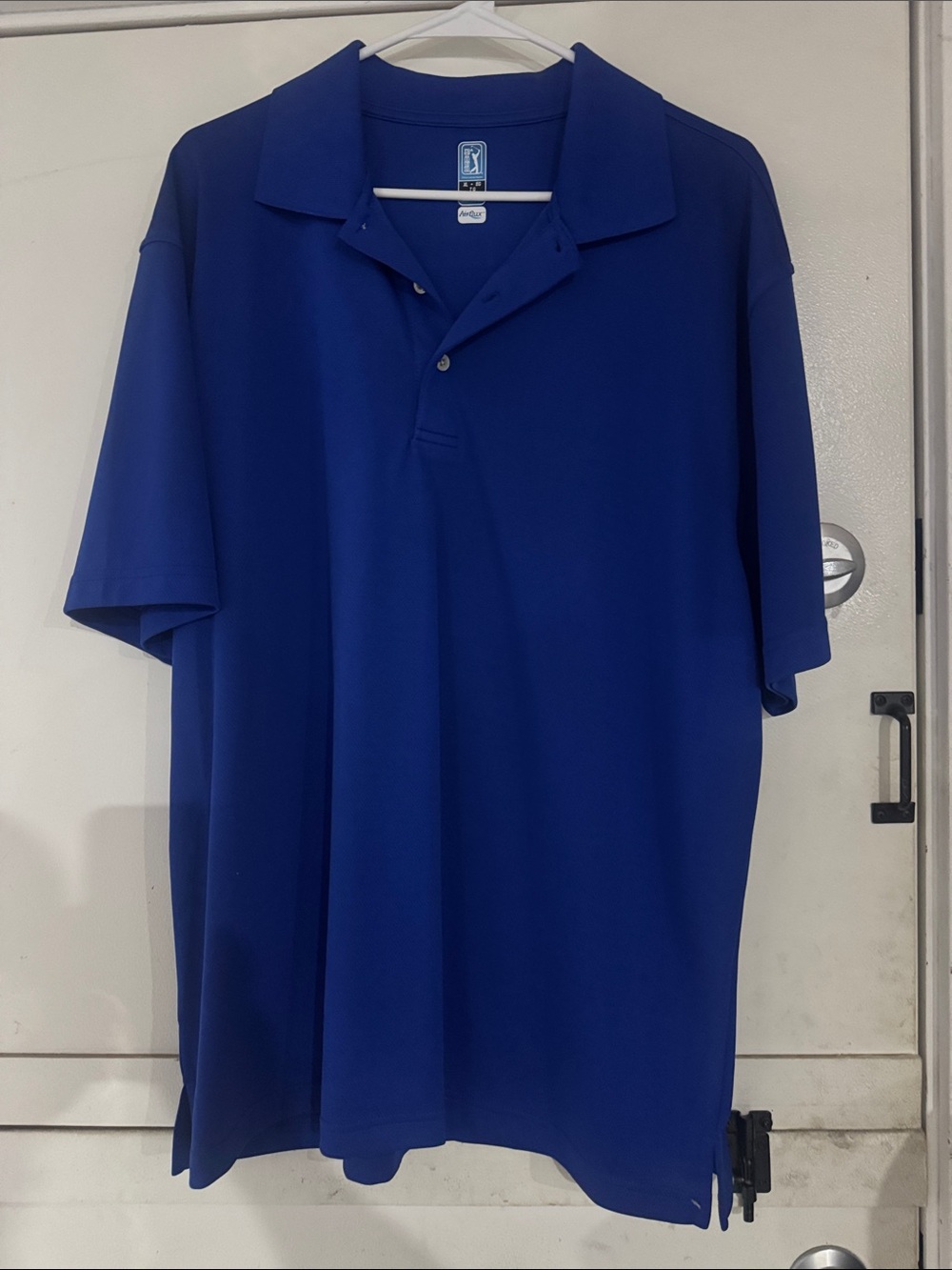 PGA Tour Royal Blue Men's Golf Polo